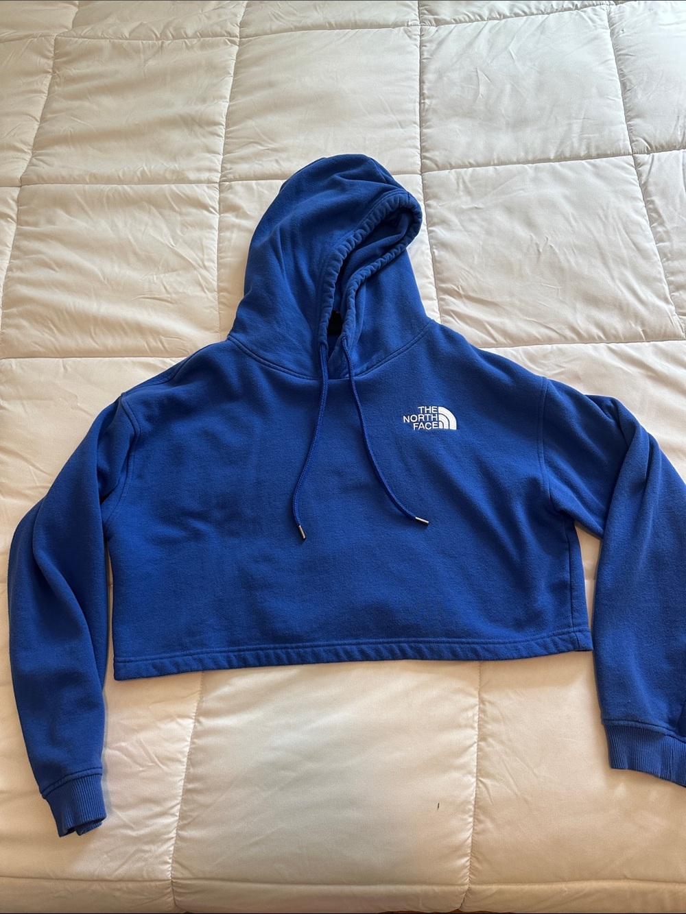 North face cropped sweatshirt